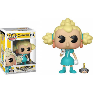 POP! GAMES: CUPHEAD SALLY STAGEPLAY & WIND UP MOUSE #414  889698344746